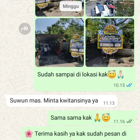 Pengiriman Papan Bunga Duka Langgar Sluke